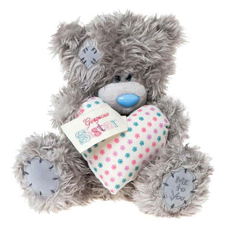 8" Gorgeous Sister Padded Heart Me to You Bear £15.00